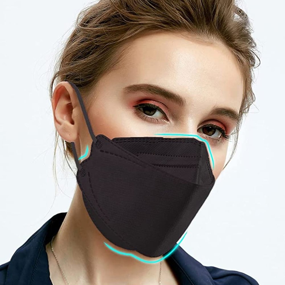 UNSEX 60PCS KF94 Mask, 3D Fish Type Masks for Adult, Protective Face Shield Ma… - Picture 2 of 5